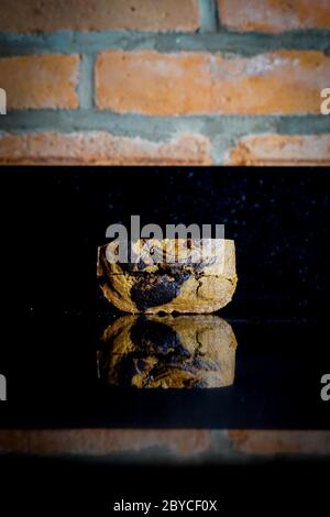 Matcha chocolate loaf cake Stock Photo