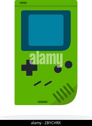 Mobile video game vector icon flat isolated Stock Vector