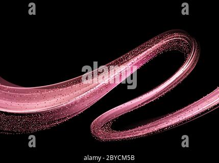 Abstract shiny color gold wave design element Stock Vector