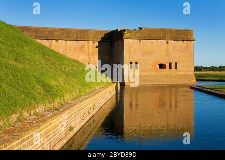 Fort Pulaski National Monument, Savannah, Georgia, USA Stock Photo