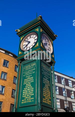 England, London, Islington, The Angel Clock Tower Stock Photo