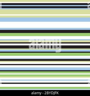Seamless pattern with horizontal colored lines Stock Vector