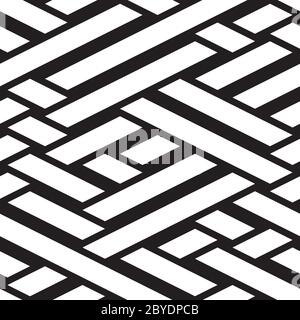 Seamless pattern with oblique white bands Stock Vector
