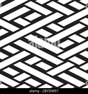 Seamless pattern with oblique white bands Stock Vector