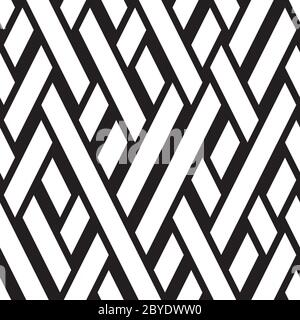 Seamless pattern with oblique white bands Stock Vector