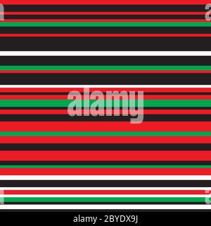Seamless pattern with horizontal colored lines Stock Vector
