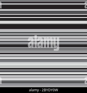 Seamless pattern with horizontal gray lines Stock Vector