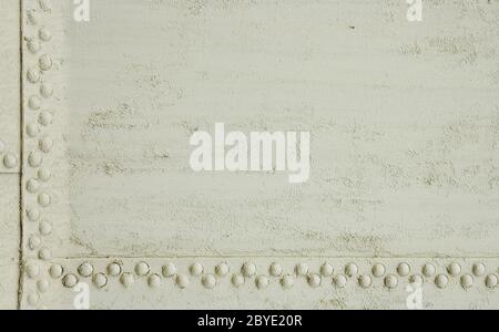 riveted grunge background with space for text Stock Photo