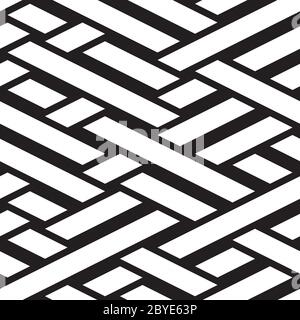 Seamless pattern with oblique white bands Stock Vector