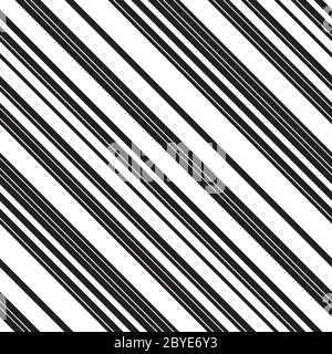 Seamless pattern with oblique black lines Stock Vector