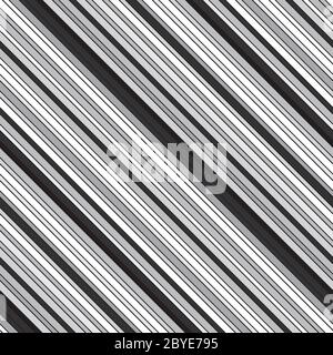 Seamless pattern with oblique gray lines Stock Vector