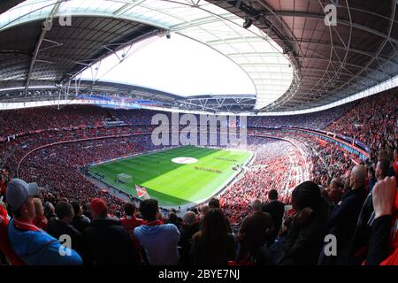 Liverpool vs Everton FA Cup Semi Final 2012 Stock Photo