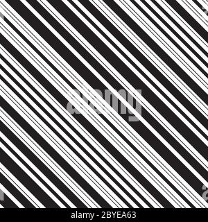 Seamless pattern with oblique black lines Stock Vector