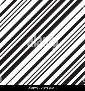 Seamless pattern with oblique black lines Stock Vector