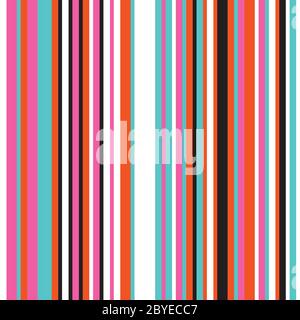 Seamless pattern with vertical colored lines Stock Vector