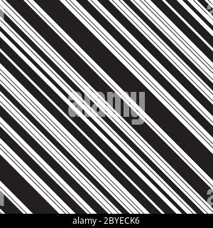 Seamless pattern with oblique black lines Stock Vector