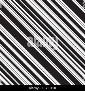 Seamless pattern with oblique black lines Stock Vector