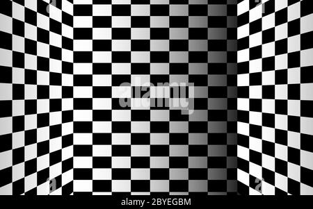 black and white room texture background Stock Vector