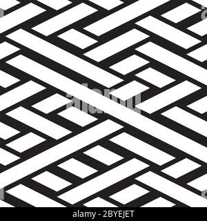 Seamless pattern with oblique white bands Stock Vector