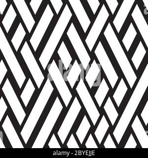 Seamless pattern with oblique white bands Stock Vector