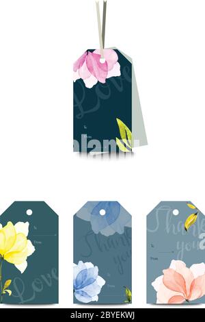 Floral and labels Mother #39 s Day Cards Stock Vector Image Art Alamy