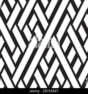 Seamless pattern with oblique white bands Stock Vector