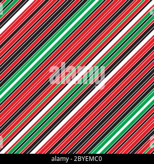 Seamless pattern with oblique colored lines Stock Vector