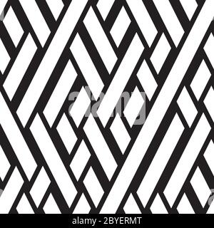 Seamless pattern with oblique white bands Stock Vector