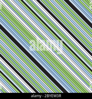 Seamless pattern with oblique colored lines Stock Vector