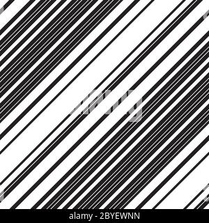 Seamless pattern with oblique black lines Stock Vector