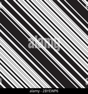Seamless pattern with oblique black lines Stock Vector