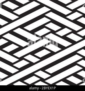 Seamless pattern with oblique white bands Stock Vector