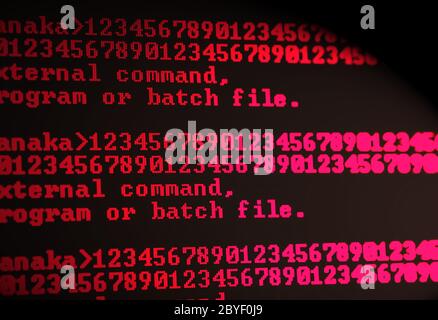 HTML codes Stock Photo