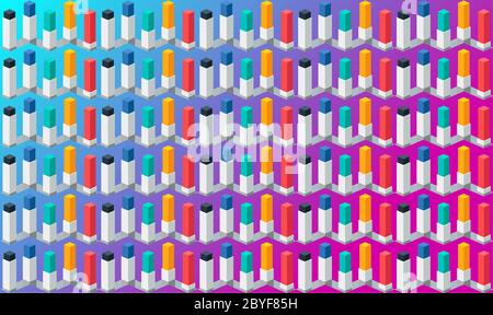 digital textile design of art on abstract background Stock Vector