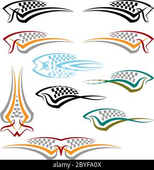 Tribal Car Decal : Vinyl Ready Vector Illustration Stock Vector Image ...