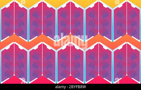 digital textile design of art on abstract background Stock Vector