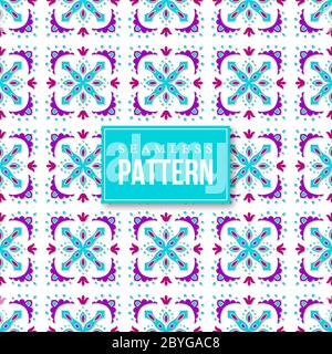 Seamless ornamental pattern. Traditional turkish, morrocan, arabesque, mexican ornaments. Stock Vector