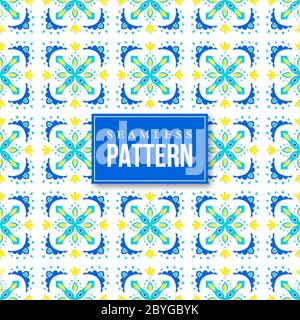 Seamless ornamental pattern. Traditional turkish, morrocan, arabesque, mexican ornaments. Stock Vector