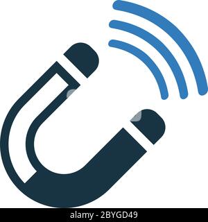 Well organized and fully editable Attracting customers or magnet icon for any use like print media, web, stock images, commercial use or any kind of d Stock Vector