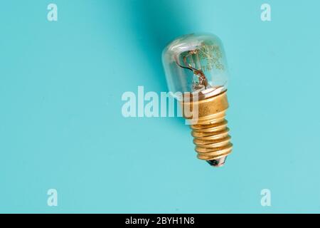 A variety of lighting bulb. Retro incandescent, halogen and mercury Stock Photo