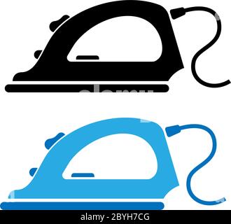 Clothing Iron Icon Vector Illustration Stock Vector