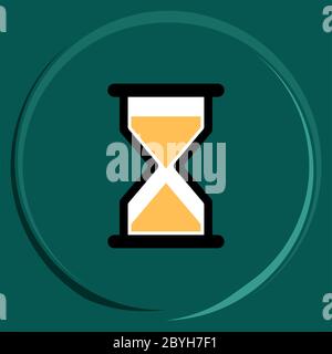 Hourglass Icon Vector Illustration Stock Vector