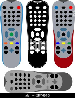 Remote Control  Vector Illustration Stock Vector