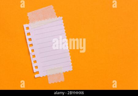 Note Paper Stock Photo