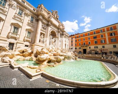 Trevi fountain - Rome, Italy Stock Photo