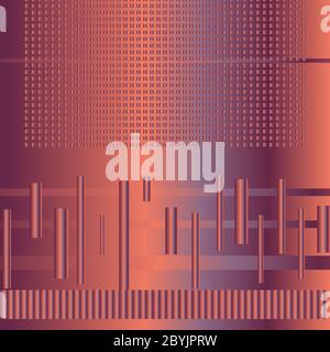 abstract background with 3d geometric shapes Stock Vector