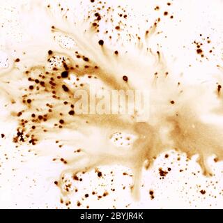 Background, coffee stains Stock Photo