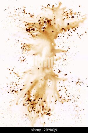 Background, coffee stains Stock Photo