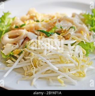 fried noodle Stock Photo