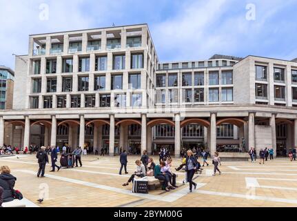 London Stock Exchange Group building and offices (LSE) in Paternoster Square, City of London, England, UK. Stock Photo